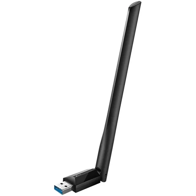 Adaptador Wi-Fi TP-Link AC1300 Archer T3U Plus USB 867Mbp/s – Preto