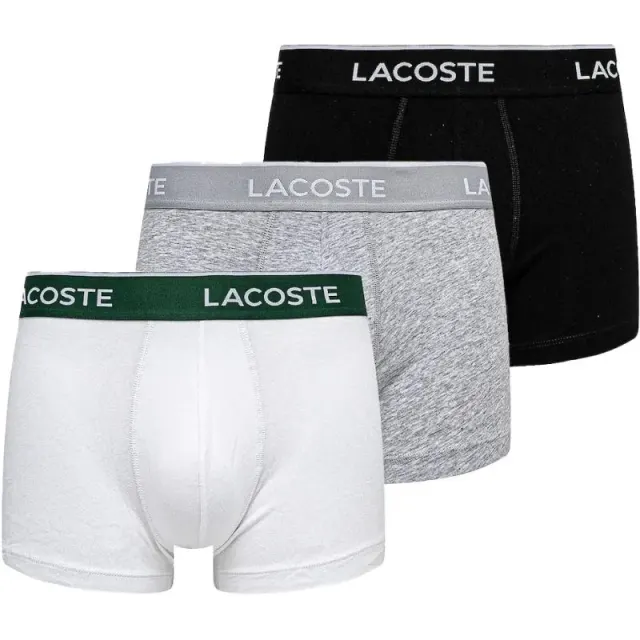 Boxer Lacoste 5H1300-23Masculino (3 Unidades)