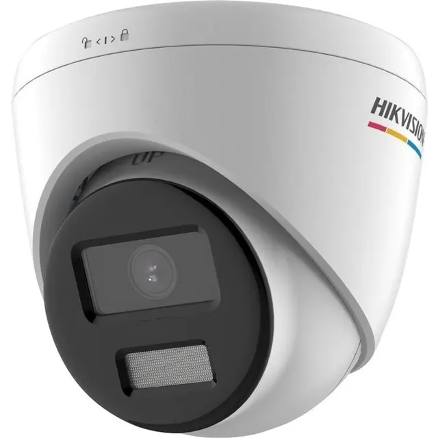 Câmera de Segurança IP Hikvision DS-2CD1327G2-L 2MP 2.8mm Fixed Turret (ColorVU)
