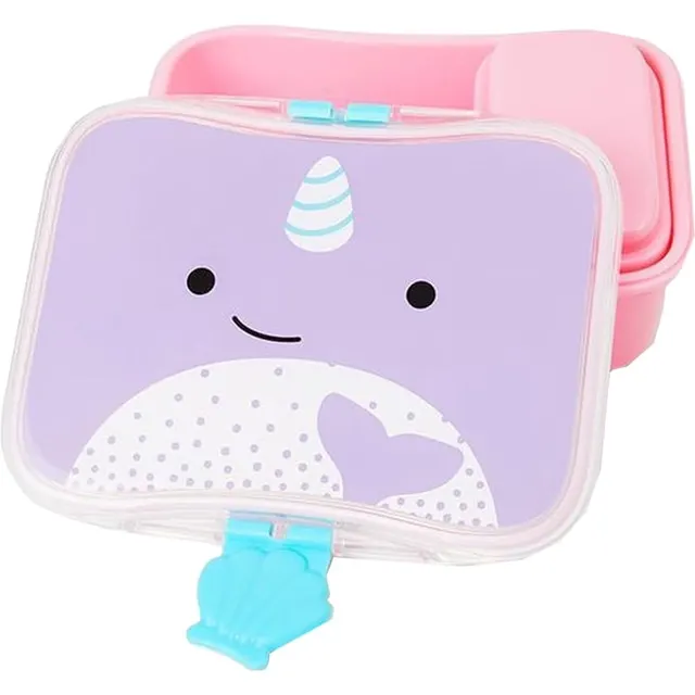 Marmita infantil Kit Skip Hop Narval – 9I414510 (4 Peças)