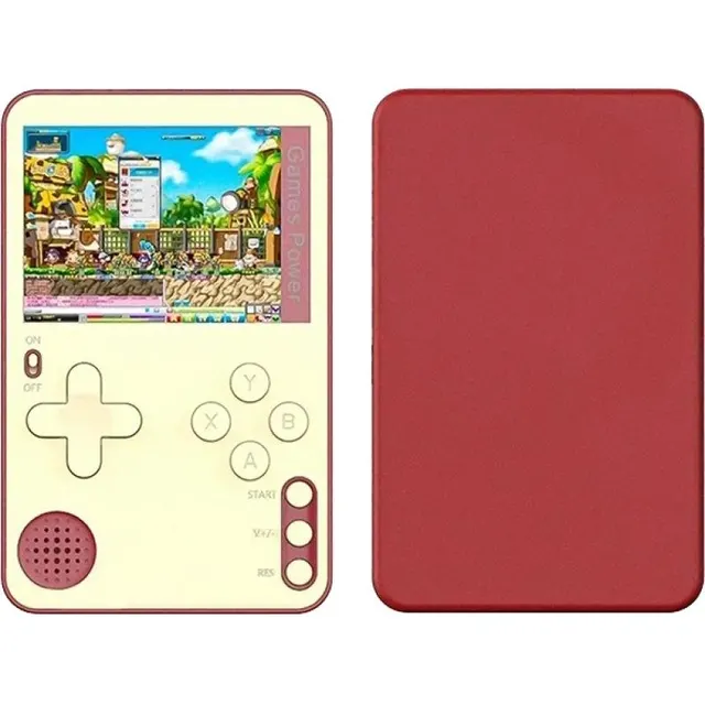 Console Game Box Time Series K10 500 Jogos em 1 – Red/Cream