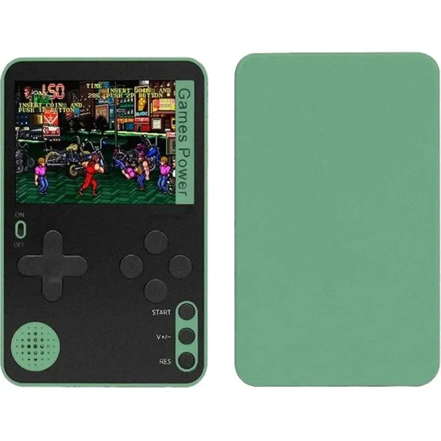 Console Game Box Time Series K10 500 Jogos em 1 – Green/Black
