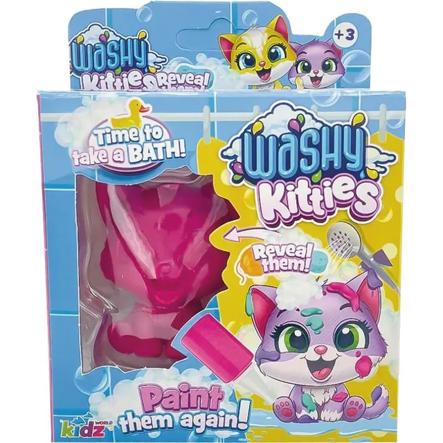 Washy Kitties Kidz World – K02WFK02 – Rosa