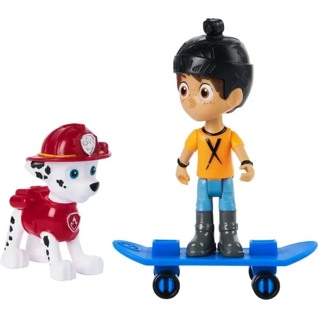 Bonecos Marshall &amp; Daring Danny X Paw Patrol Spin Master – 6070734