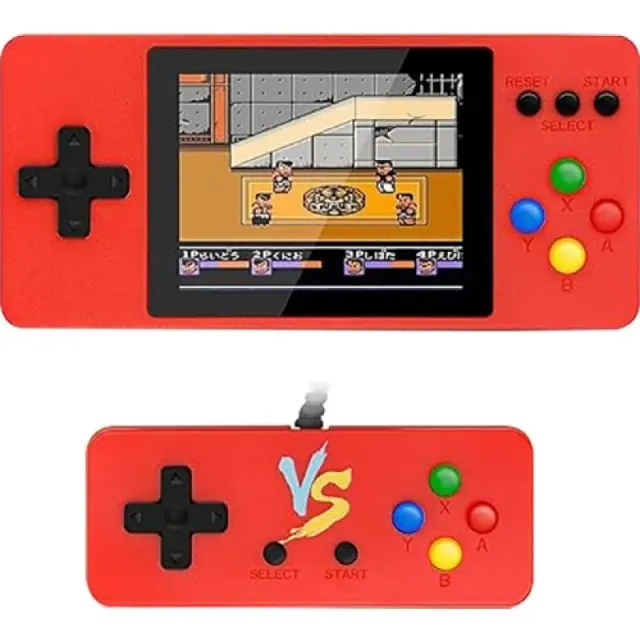 Console Game Box K8 Plus 500 Jogos em 1 – Red
