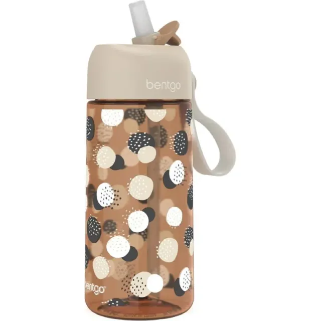 Garrafa Bentgo Kids Water Bottle – BGKDWB1-DOT Brown