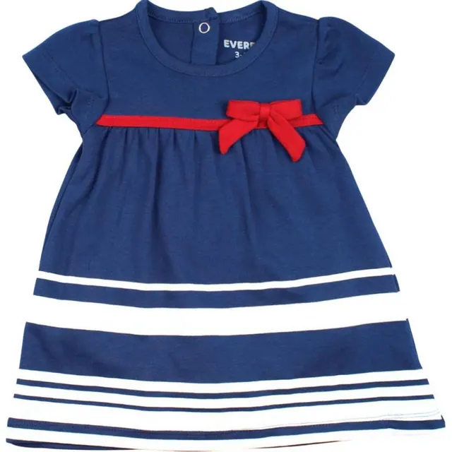 Vestido com Body Kids Everfit 10261S Feminino – Navy