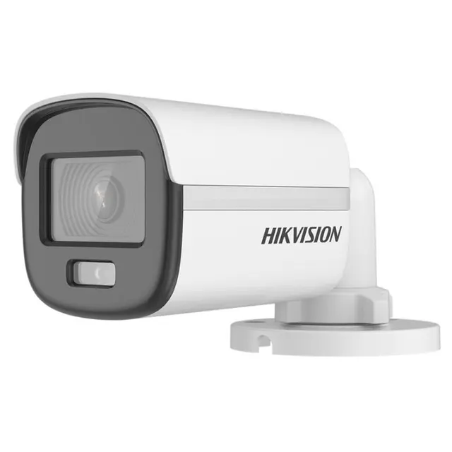 Câmera de Segurança CCTV Hikvision DS-2CE10DF0T-PF 2.8mm 1080P ColorVu Bullet (caixa feia)