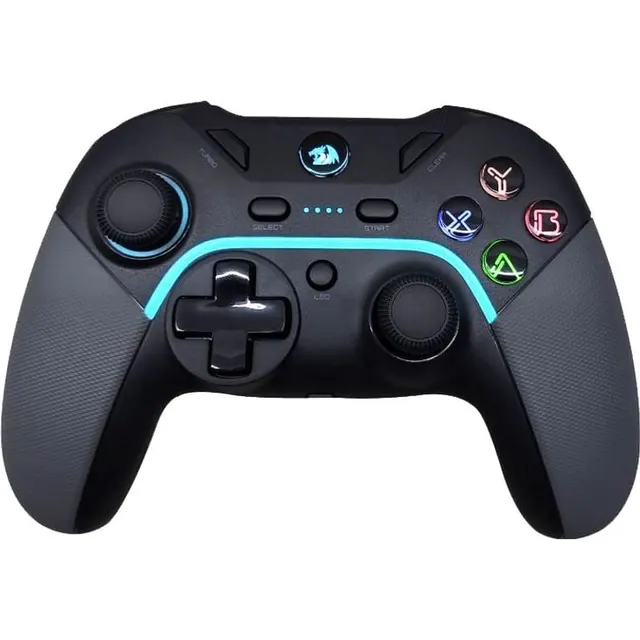 Controle Redragon com Fio Harrow Pro G808 Para PC e Ps3 Preto