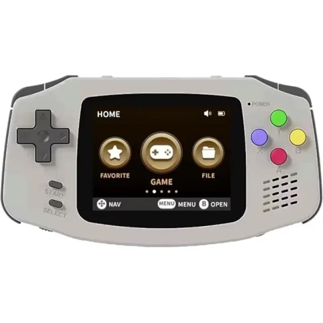 Console Game Powkiddy A30 32GB 2000 Jogos em 1 – Grey