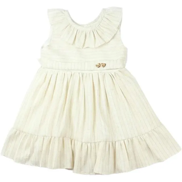 Vestido Kids Everfit 16402Z Feminino – Beige