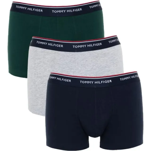 Boxer Tommy Hilfiger 1U87903842 0XW – Masculino (3 unidades)