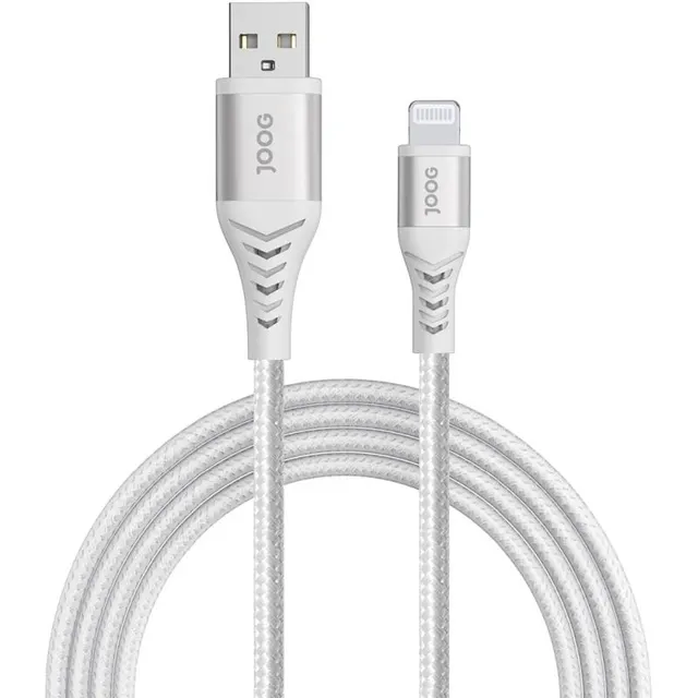Cabo USB-A para Lightning Joog ULC-JG 1.2m – Branco