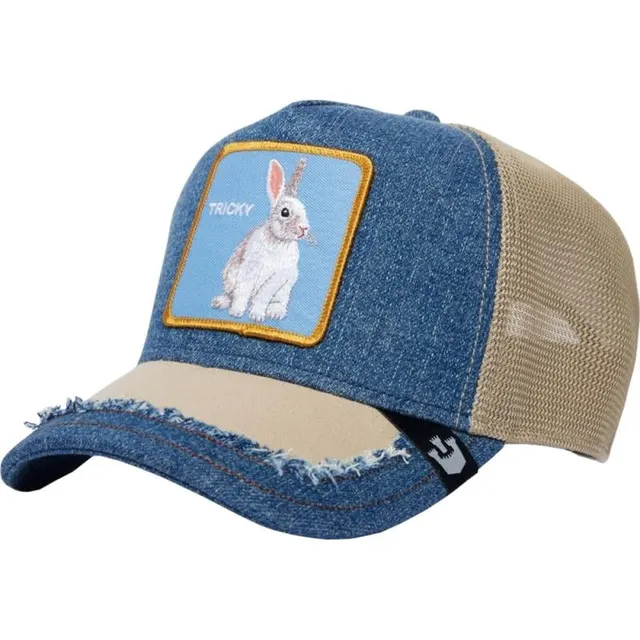 Boné Goorin Bros 101-1280 Silky Rabbit Tricky Denim