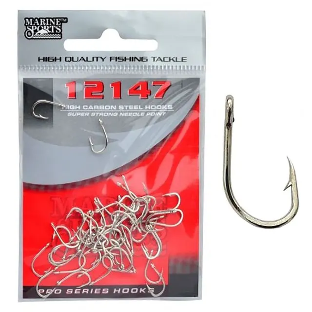 Anzol Marine Sports 12147 Nickel 5/0 com 50 Pçs