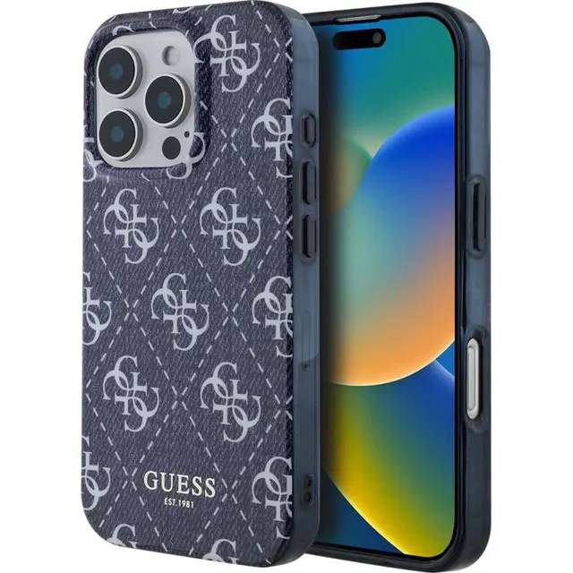 Capa Guess para iPhone 16 Pro GUHMP16LHJ4PWD – Purple