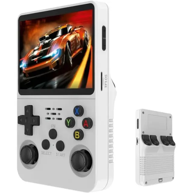 Consola de jogos portátil R36S – Branco