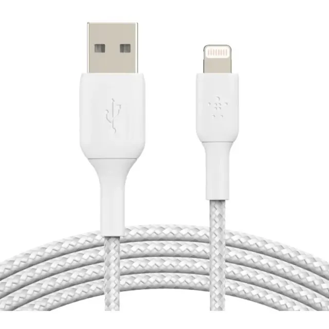 Cabo Belkin CAA002BT1MWH USB-A Para Lightning 1M – Branco