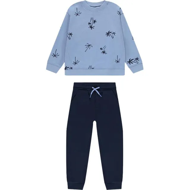 Conjunto Infantil Orchestra HGANMZ-BLF – Masculino (2 peças)