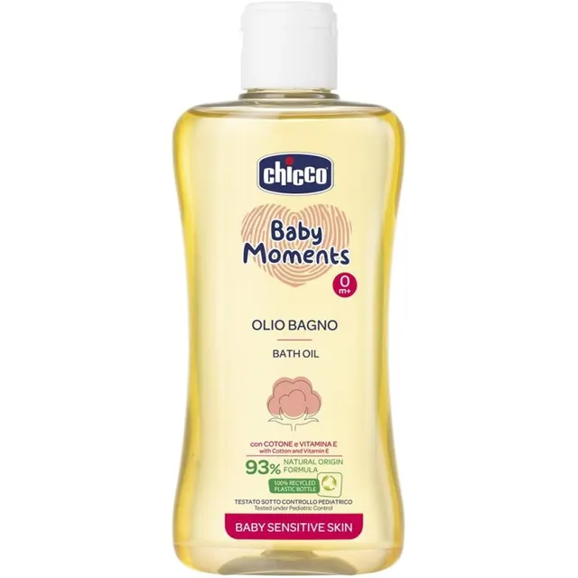 Óleo de Banho para Bebês Chicco Baby Moments 200mL – 102400