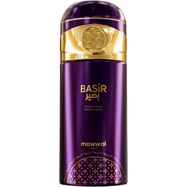 Body Spray Mawwal Arabia Basir 250mL – Feminino