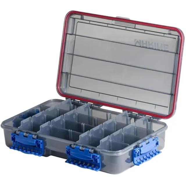 Caixa para pesca Marine Sports Tackle Box MWR358 Azul – (16 divisórias)
