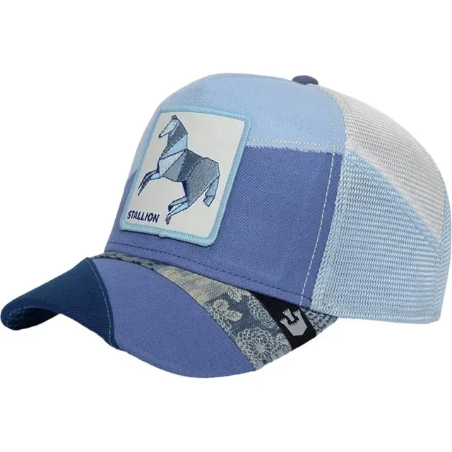 Boné Goorin Bros 101-1403 Farmigami Self Reliant Stallion Blue