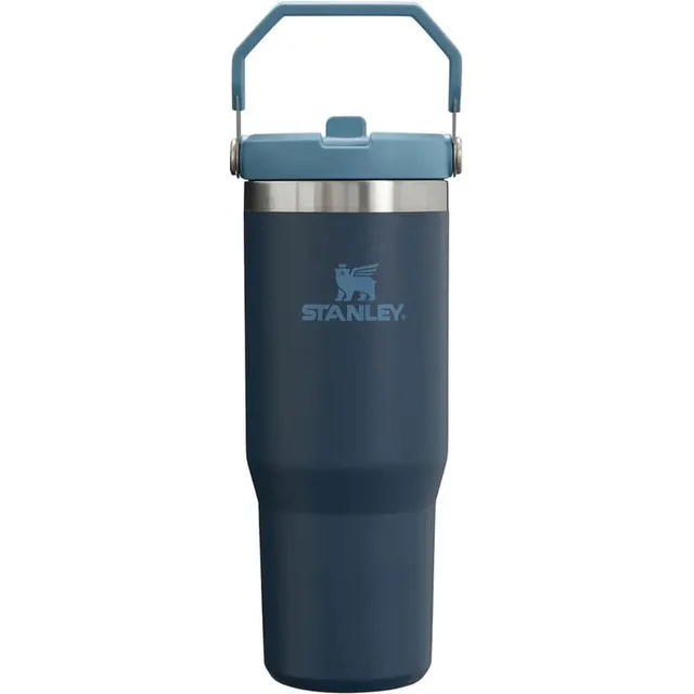 Copo Térmico Stanley The IceFlow Flip Straw Tumbler – 10-09993-798 (887mL) Navy