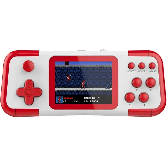 Console portátil Game A12 666 Jogos em 1 Red/White