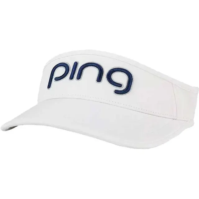 Viseira Ping Tour Ladies Sport Visor 35266-96 Branca/Azul Marinho – Feminina