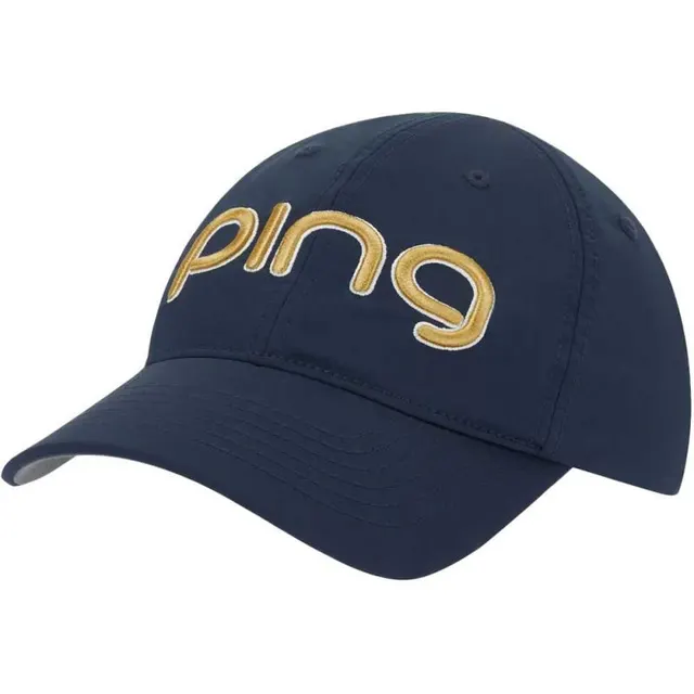 Boné Ping Ladies G Le3 Cap 37100-01 Azul Marinho/Dourado – Feminino