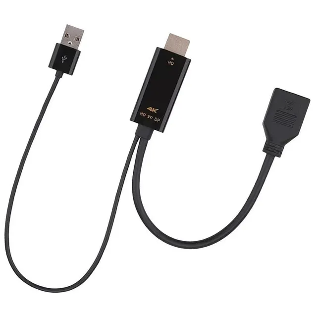 Cabo Adaptador H146 HD to DP 4K HD/M+USB 2.0/M a PD/F
