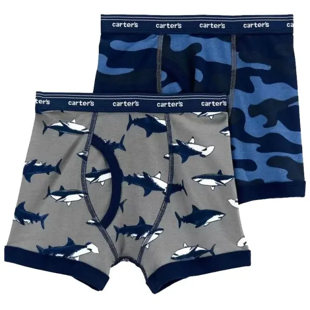 Boxer Infantil Carter’s 3K589110 – Masculino (2 Unidades)