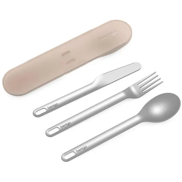 Kit Talher Bentgo Travel Utensil Set – BGSSUT-SD Sand