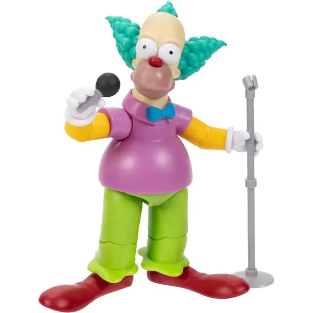 Boneco Krusty The Clown The Simpsons Jakks Pacific – 17663