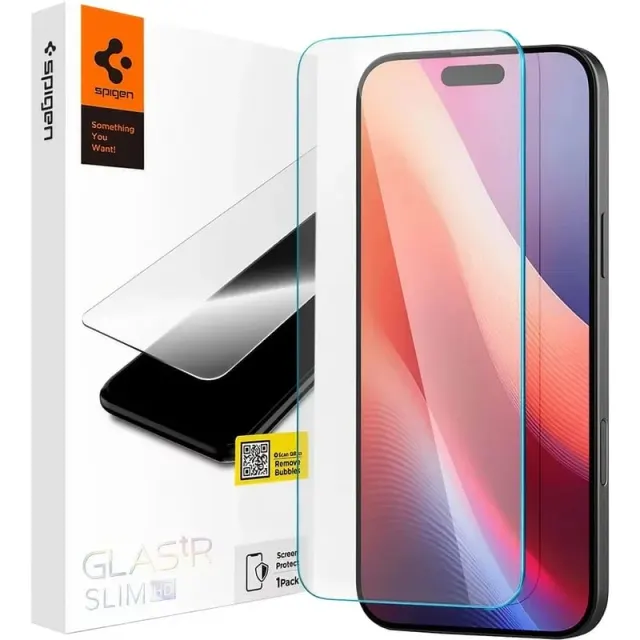 Película Spigen para iPhone 16 Pro Max GLAStR Slim HD AGL07916