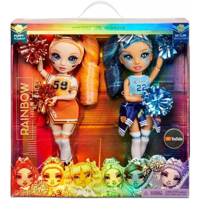 Bonecas Poppy Rowan &amp; Skyler Bradshaw Rainbow High – 423379C3