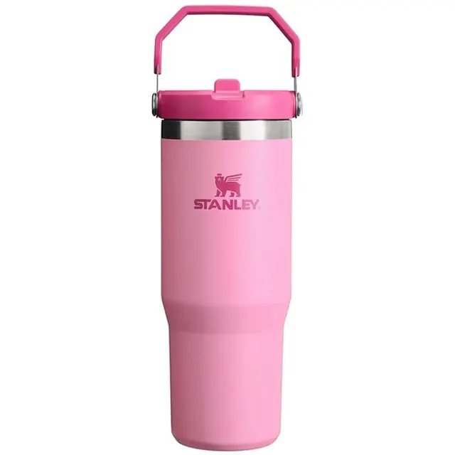 Copo Térmico Stanley The IceFlow Flip Straw Tumbler – 10-09993-766 (887mL) Peony