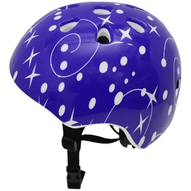 Capacete para Bicicleta Infantil ML-561 Azul/Branco