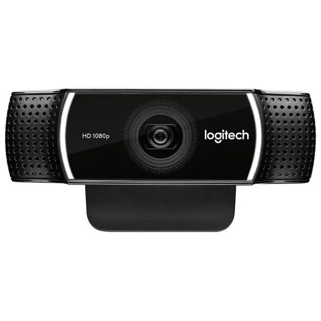 Câmera WebCam Logitech C-922 HD 720P 960-001087 Preto