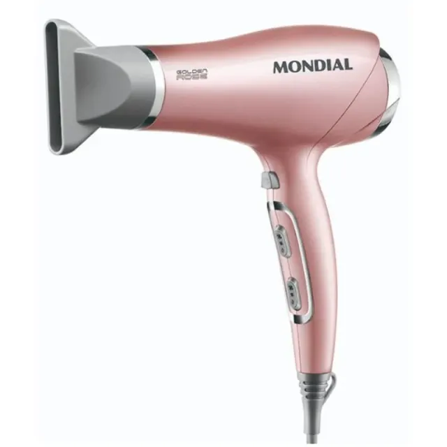 Secador de Cabelo Mondial Golden Rose SC-32 – 220Volt – 60Hz
