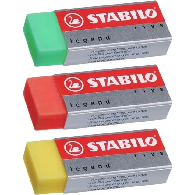 Borrachas Stabilo Legacy 1198 – (3 Unidades)