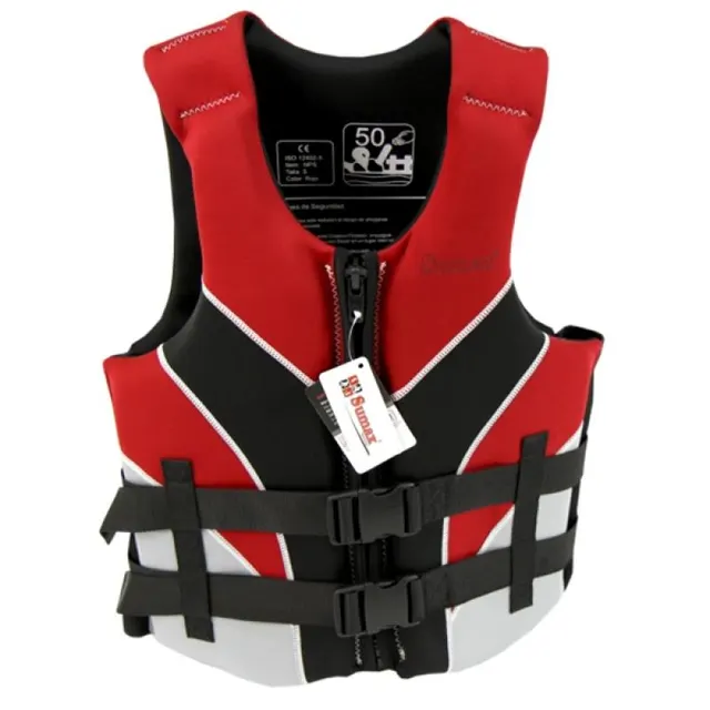 Colete Salva-vidas Sumax NPS-XXXL-R 100-120Kg Vermelho