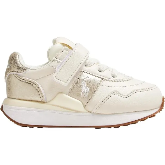 Tênis Infantil Polo Ralph Lauren RL00984100 Bege/Dourado – Masculino
