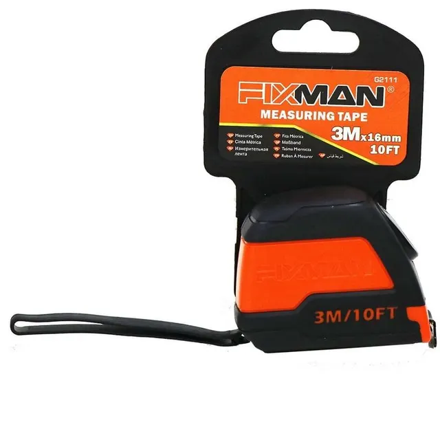 Trena métrica de 3 metros – Fixman G2111