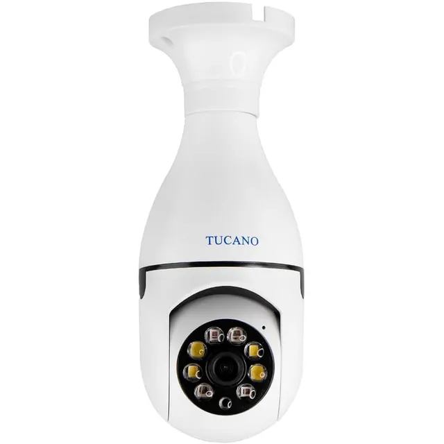 Câmera IP Smart Tucano TC-E27 Wifi – Branco