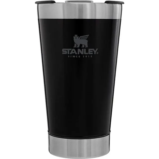 Copo Térmico Cervejeiro Stanley Classic Beer Pint 10-01704-079 (473mL) Preto