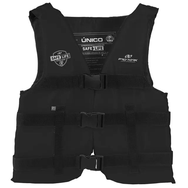 Colete Salva-vidas Pro Tork Safe Life CSL-01P – Preto