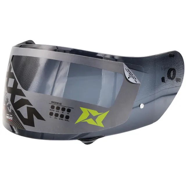 Viseira para capacete Axxis Gecko Max Vision V-24 – Dark