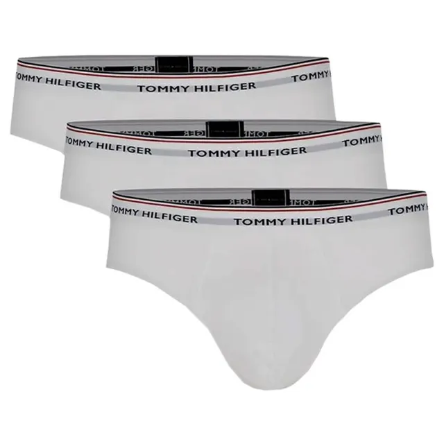 Cueca Tommy Hilfiger 1U87903766 100 Premium Essentials Masculino (3 Unidades)